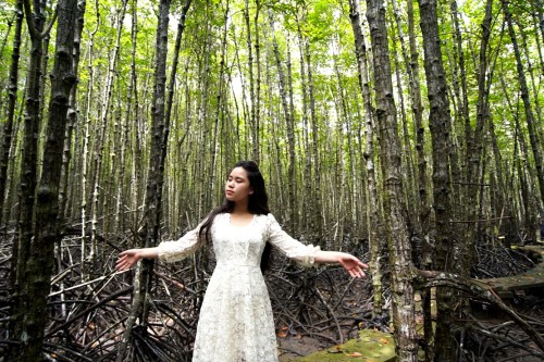 Rừng ngập mặn Cần Giờ đẹp lung linh trong MV Earth Song của Bella Vũ
