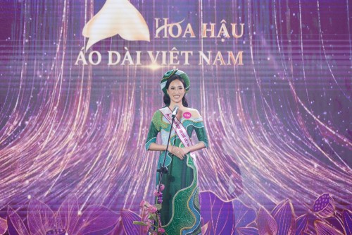 Lương Yến Ly: Người đẹp đến từ Tuyên Quang đăng quang Hoa hậu áo dài Việt Nam 2022