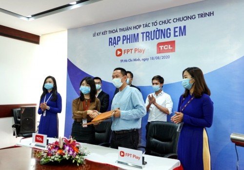 FPT Play và TCL Vietnam cùng khởi động “Rạp Phim Trường Em” mùa 2 với tổng kinh phí hơn 1,5 tỷ đồng