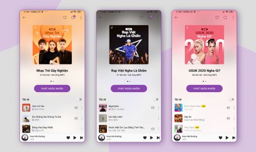 Zing MP3 cập nhật giao diện thông minh,  dùng AI để tăng trải nghiệm nghe nhạc