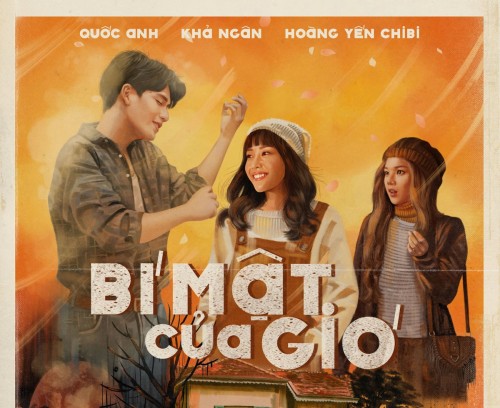 [Clip]Khả Ngân, Quốc Anh, Hoàng Yến Chibi được thổi hồn đẹp dễ mê trong poster mới của phim Bí Mật Của Gió