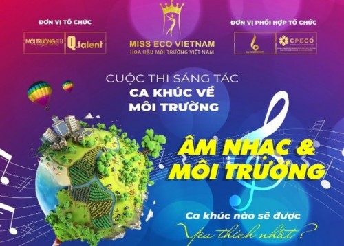 Chính thức phát động cuộc thi Sáng tác Ca khúc về Môi trường Việt Nam