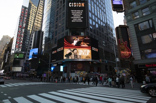 Nhóm nhạc Urban Fuse xuất hiện tại quảng trường Times Quare Mỹ