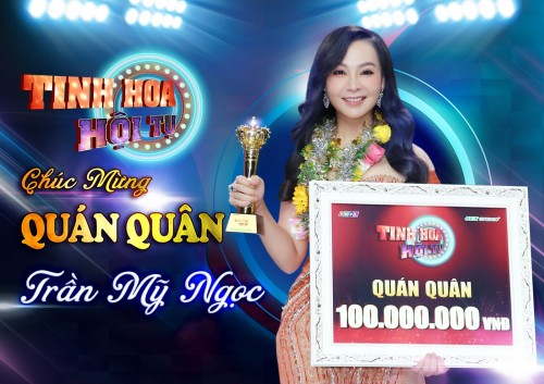 [Clip]“Hoa hậu Bolero” Trần Mỹ Ngọc giành quán quân Tinh Hoa Hội Tụ mùa 3