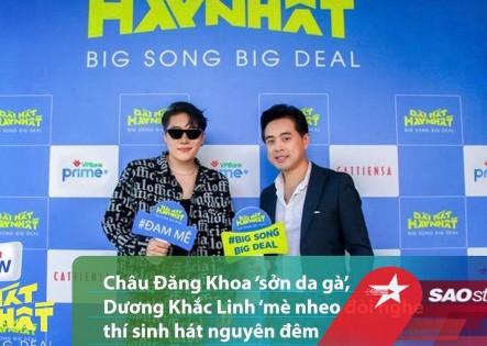 [Clip]Châu Đăng Khoa 'sởn da gà', Dương Khắc Linh 'mè nheo' đòi nghe thí sinh Bài hát hay nhất 2022 hát... nguyên đêm