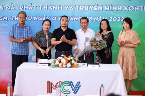 MCV Group ký kết hợp tác chiến lược với Đài Phát thanh và Truyền hình Kon Tum