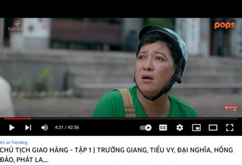 [Clip]Phim do Trường Giang và POPS hợp tác sản xuất đứng vị trí #1 top trending YouTube Việt Nam