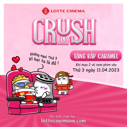  CRUSH DAY 11.04 - Không ngại thứ ba, vì hai ta là đủ!