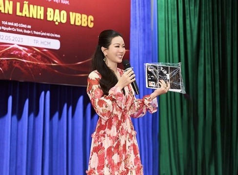 Hoa hậu Thu Hoài làm Phó chủ tịch Liên chi hội Doanh nhân làm đẹp Việt Nam