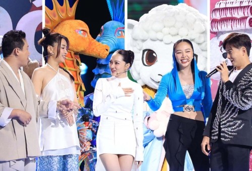 Chưa từng có tại The Masked Singer Vietnam, xuất hiện mascot đôi tham gia tranh tài khiến Hội đồng Cố vấn bấn loạn