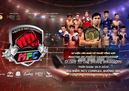 MCV Group tâm huyết tổ chức sự kiện liên minh võ thuật - Master Of Fights Championship