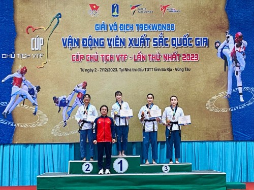 Hai vận động viên Tỉnh Bình Thuận được phong kiện tướng quốc gia