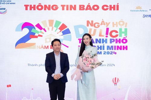 Đại sứ Du lịch Thành phố Hồ Chí Minh gọi tên Hoa hậu Thuỳ Tiên
