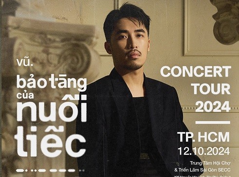 [Clip]Vũ. công bố Hà Anh Tuấn, Khang (Chillies), Madihu và Low G là khách mời  đặc biệt trong Concert “Bảo Tàng Của Nuối Tiếc” tại TP. Hồ Chí Minh