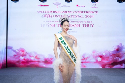 HOA HẬU QUỐC TẾ - MISS INTERNATIONAL 2024 HUỲNH THỊ THANH THỦY VÀ NHỮNG CHIA SẺ ĐẦU TIÊN KHI VỪA VỀ ĐẾN VIỆT NAM