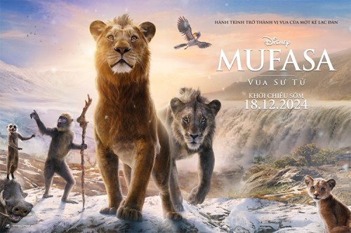 [Clip]“MUFASA: VUA SƯ TỬ LÀ PHẦN TIỀN TRUYỆN TUYỆT HẢO CỦA TƯỢNG ĐÀI VUA SƯ TỬ TUỔI THƠ”