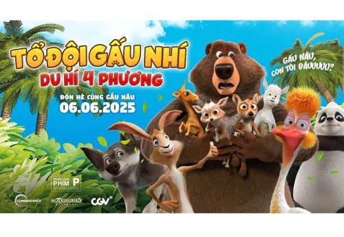 [Clip]“Tổ Đội Gấu Nhí: Du Hí 4 Phương”: Chuyến phiêu lưu quanh thế giới của loạt phim hoạt hình đình đám