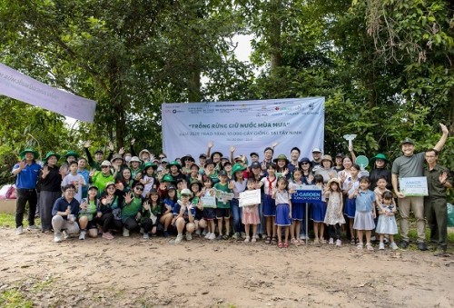 CÙNG TREEBANK “TRỒNG RỪNG GIỮ NƯỚC MÙA MƯA”   TẠI TÂY NINH HƯỞNG ỨNG NGÀY MÔI TRƯỜNG THẾ GIỚI