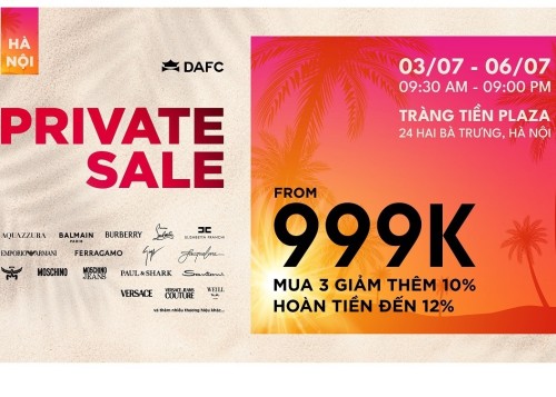 Sau cơn “địa chấn” Thành phố Hồ Chí Minh, DAFC Private Sale “đổ bộ” Hà Nội