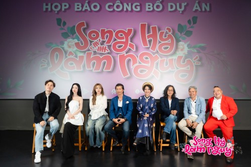 Ê-KÍP DỰ ÁN “SONG HỶ LÂM NGUY” TỔ CHỨC HỌP BÁO, BẬT MÍ DÀN SAO KHỦNG