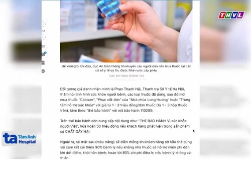 Lời Cảnh Báo: Giả danh thanh tra y tế lừa đảo bán thuốc xương khớp