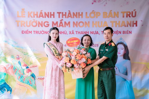 Theo chân Á hậu Trái đất Việt Nam Linh Đan trong hành trình thiện nguyện