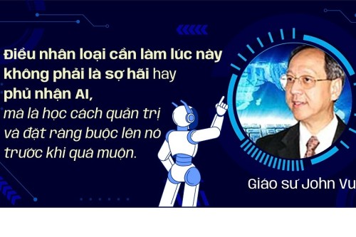 Giáo sư John Vu: Hãy học cách quản trị và đặt ràng buộc lên AI trước khi quá muộn 