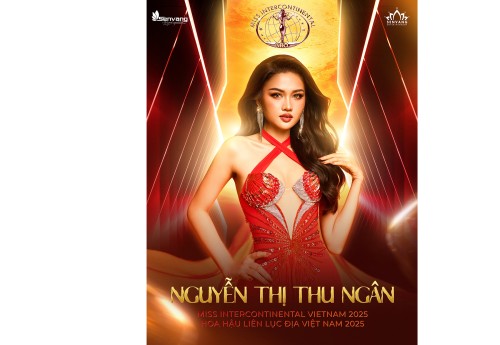 Á hậu Thu Ngân  đại diện Việt Nam tại Miss Intercontinental 2025