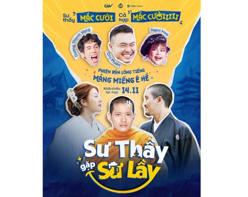 HIỆN TƯỢNG TIKTOK CHỊ PHIẾN GÓP GIỌNG TRONG BẢN LỒNG TIẾNG VIỆT CỦA PHIM SƯ THẦY GẶP SƯ LẦY