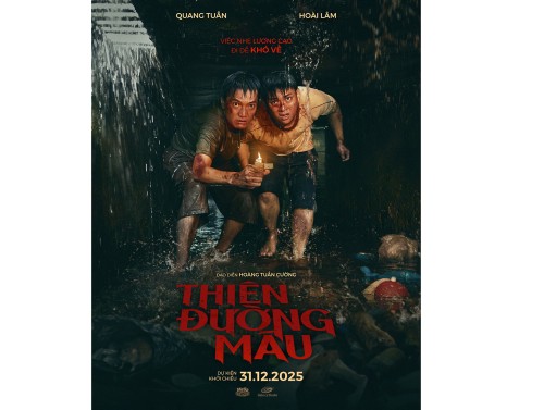 Thiên đường máu hé lộ teaser poster: Khi giấc mơ đổi đời hóa cơn ác mộng