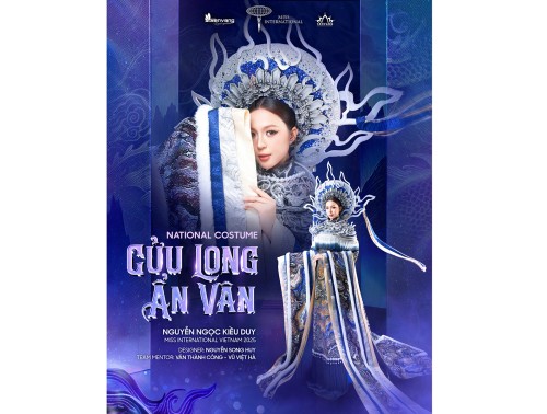 Hoa hậu Nguyễn Ngọc Kiều Duy và trang phục National Costume Show