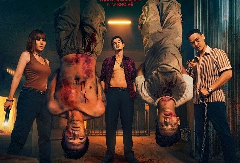 [Clip]Thiên Đường Máu tung poster và teaser trailer, Quang Tuấn – Hoài Lâm bị treo ngược, tra tấn đến bất tỉnh nhân sự