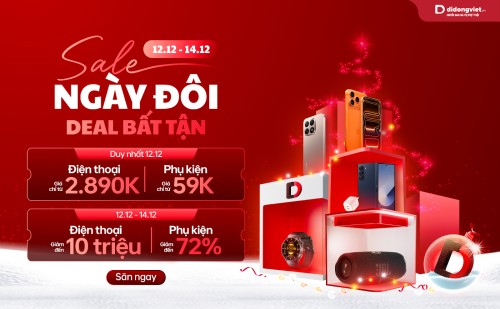 Đại tiệc công nghệ” cuối năm: iPhone 17 Pro Max giảm sâu, phụ kiện chỉ từ 59.000 đồng 