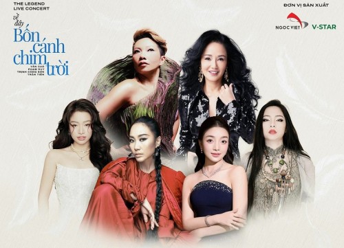 Sân khấu “Về đây bốn cánh chim trời” – khi không gian hoá thành bầu trời ký ức