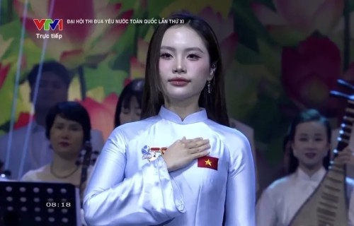 Phương Mỹ Chi góp mặt trong Đại hội Thi đua yêu nước toàn quốc 2025