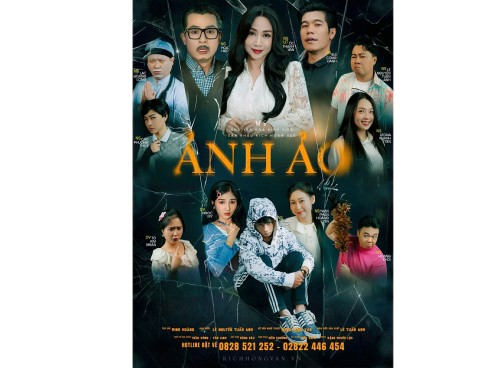 ẢNH ẢO – Màn tái hợp của Hoà Hiệp và Ốc Thanh Vân trên sân khấu kịch Hồng Vân