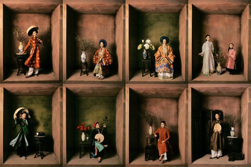 HOA HẬU, Á HẬU HOÀN VŨ VIỆT NAM VÀ MISS COSMO ĐƯA TRANH DÂN GIAN “BƯỚC RA ĐỜI THỰC” TRONG BỘ ẢNH TẾT BÍNH NGỌ 2026