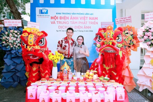 Quách Beem dự khai trương VPĐD phía Nam - Hội Điện ảnh Việt Nam, hé lộ về phim điện ảnh đầu tay “Đường về”